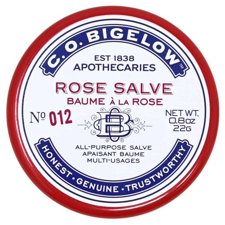 Bigelow Trading Co. Rose Salve Lip Balm Tin