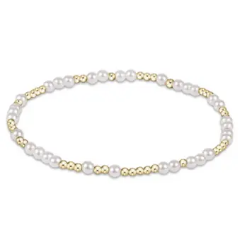 Enewton Hope Unwritten 3mm Bead Bracelet / Pearl