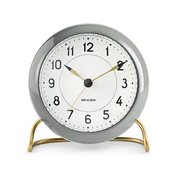 Ameico Station Alarm Clock | Grey