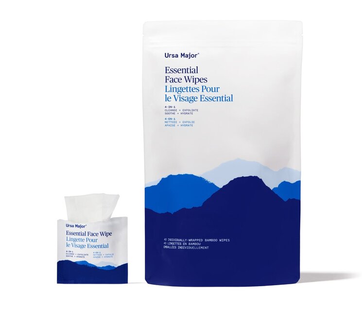 Ursa Major Essential Face Wipes / 20ct