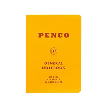 Sweet Bella Penco General Notebook / Yellow / Small B7