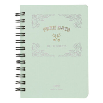 Sweet Bella 'free days' open scheduler / mint x white