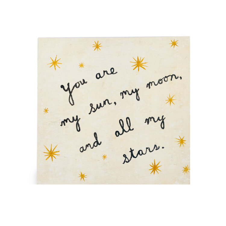 Sugarboo "My Sun My Moon” Swaddle Blanket
