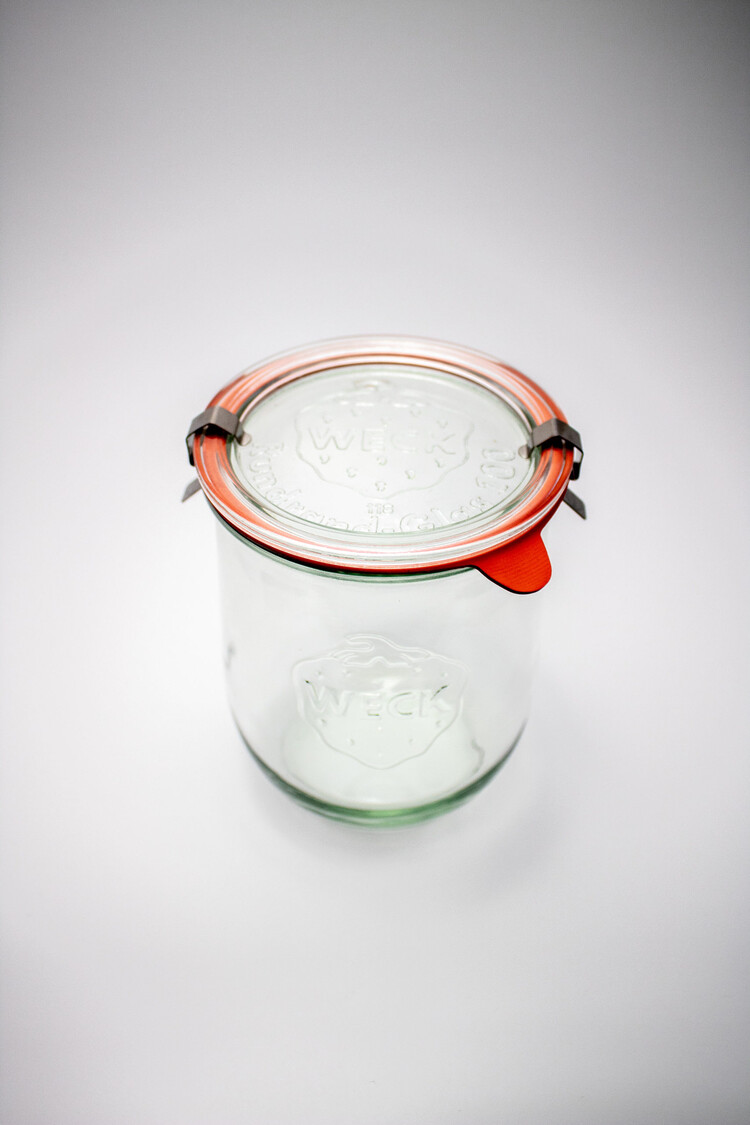Weck Jars 745 One Liter Tulip Jar