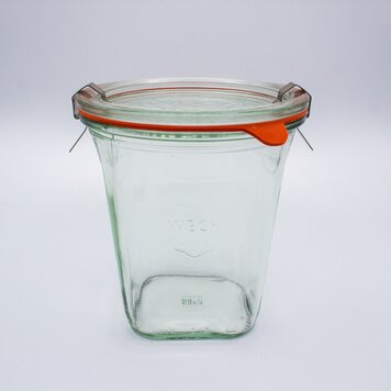 Weck Jars 747 Medium Quadro Jar / 545mL