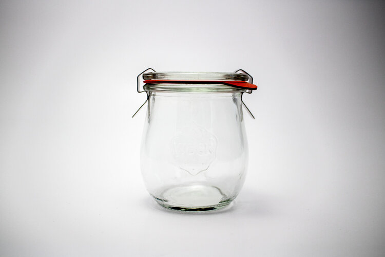 Weck Jars 762 One-Fifth Liter Tulip Jar