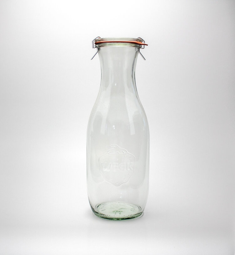 Weck Jars 766 One Liter Juice Jar