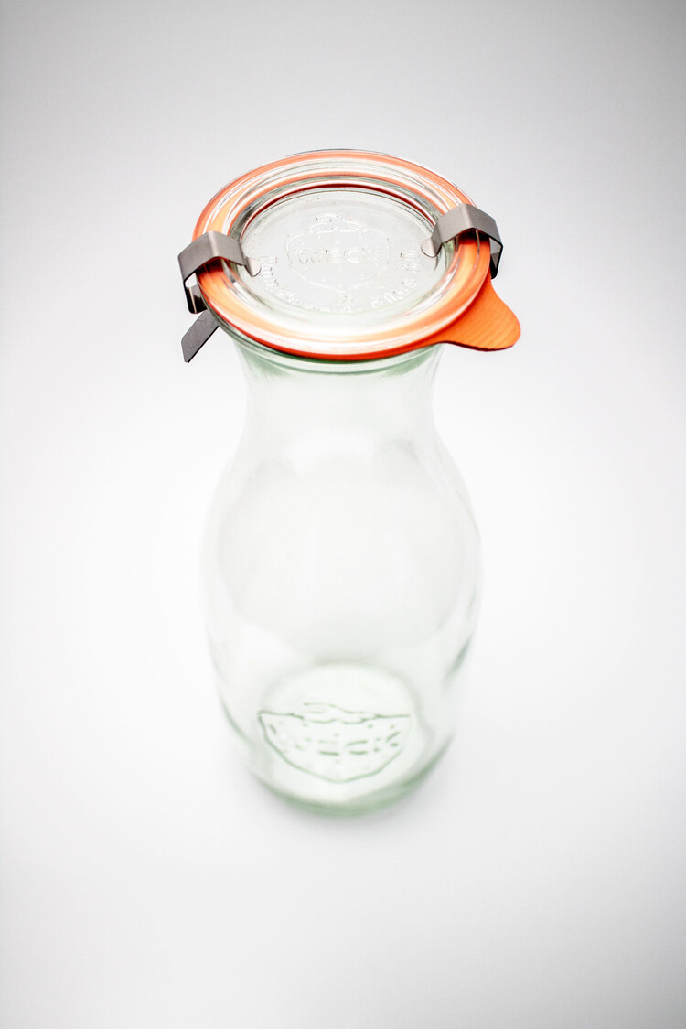 Weck Jars 766 One Liter Juice Jar