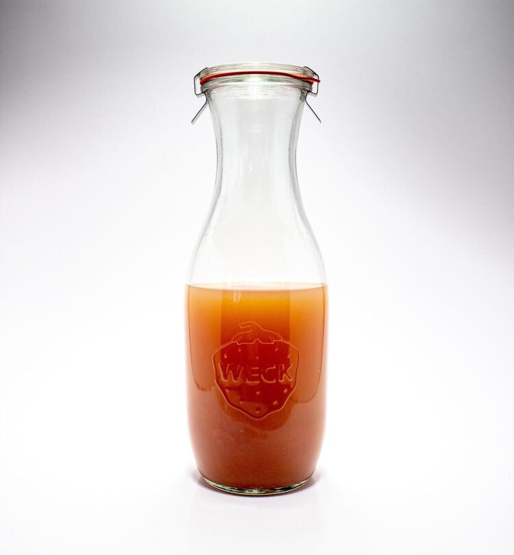 Weck Jars 766 One Liter Juice Jar