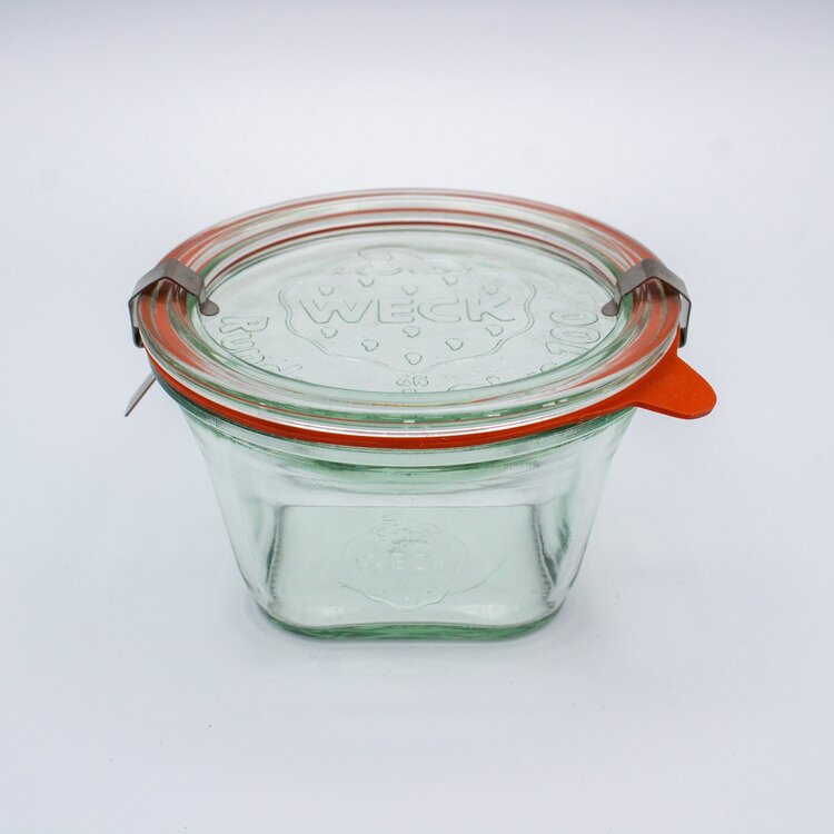 Weck Jars 768 Small Quadro Jar / 290mL