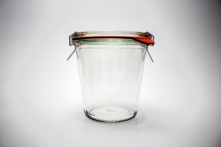 Weck Jars 900 One-Fifth Liter Mold Jar / Tall
