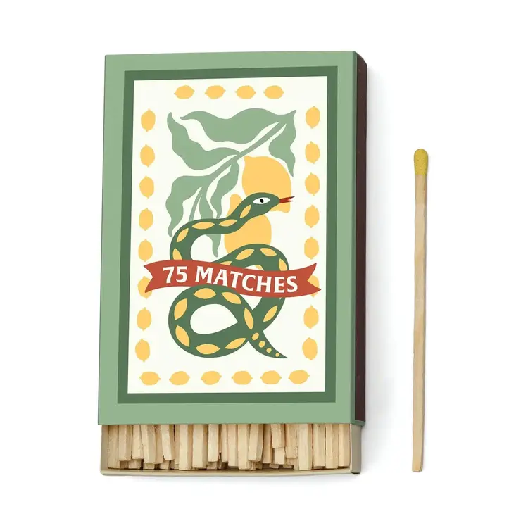 Paddywax A Dopo "Snake" - 75ct Boxed Matches