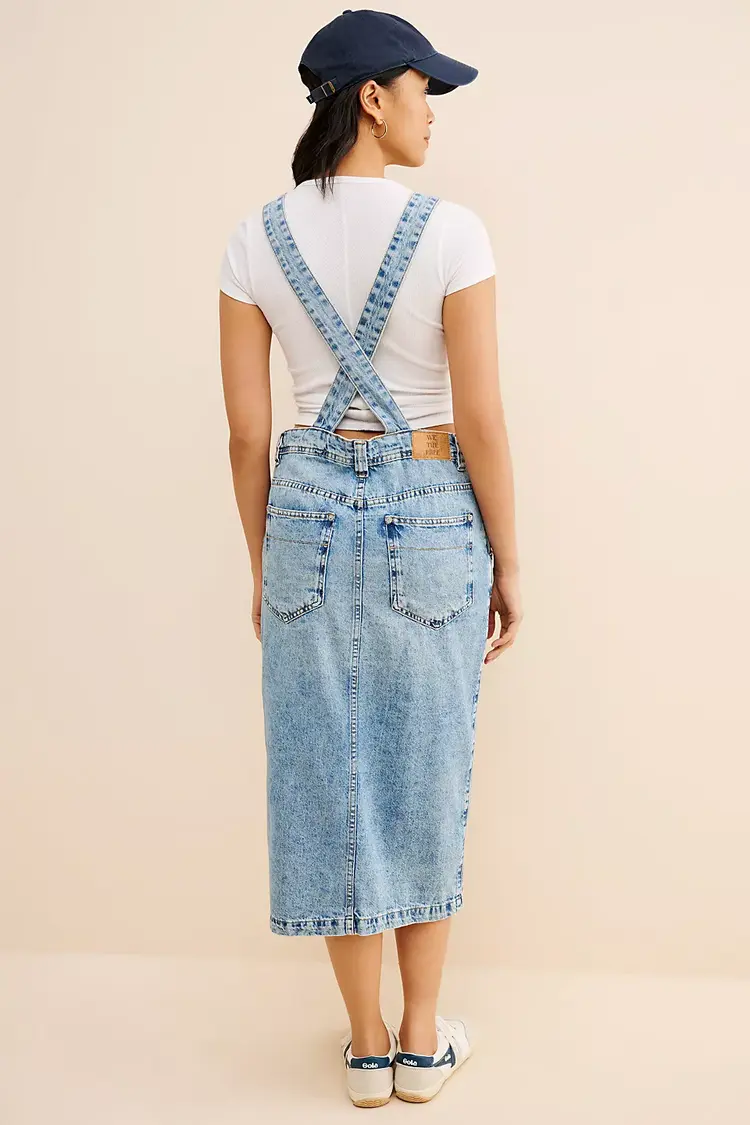 Free People Bardot Denim Skirtall
