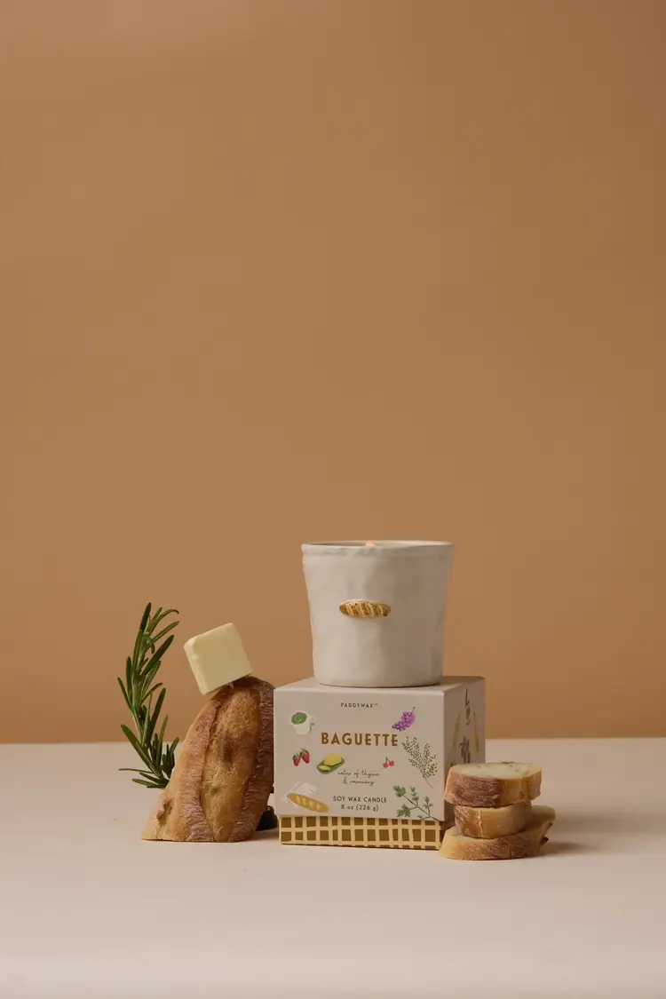 Paddywax Baguette - 8 oz Candle