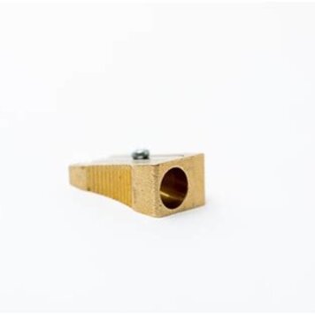 Sweet Bella Single Wedge Brass Sharpener