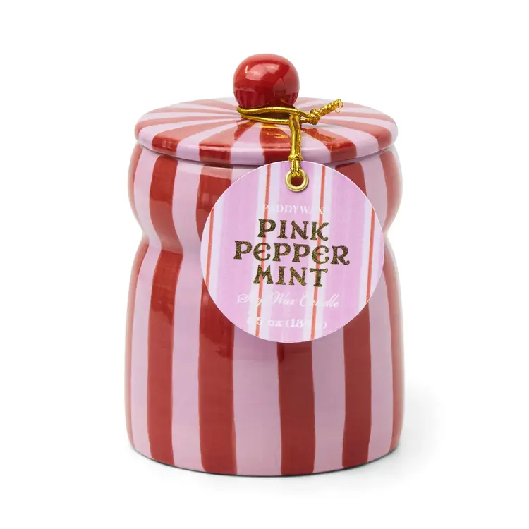 Paddywax Pink Peppermint - 6.5 oz Candle