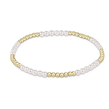 eNewton Blissful Pearl 3mm Bracelet