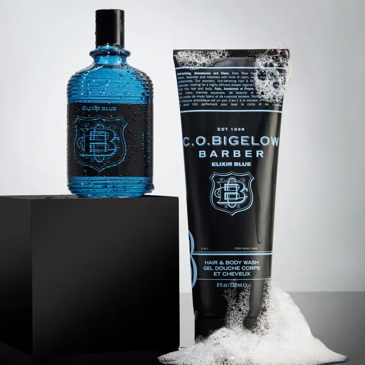 Bigelow Trading Co. Elixir Blue Hair & Body Wash No. 1604