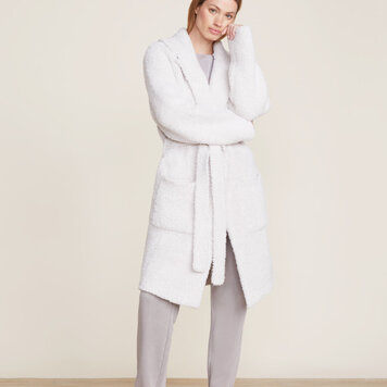 Barefoot Dreams CozyChic® Teddy Coat / Almond - XS