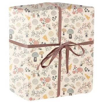 Maileg Giftwrap / Mice party - 10 m