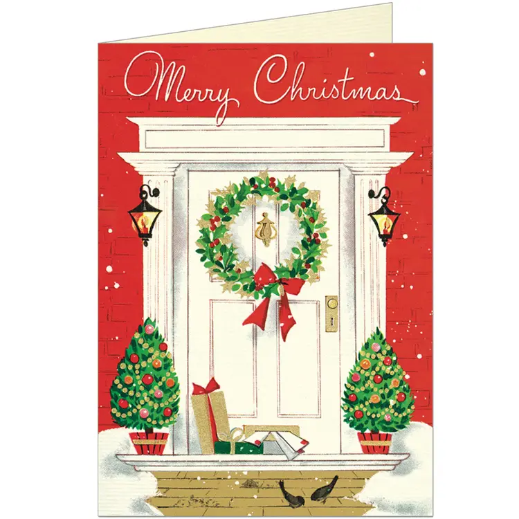Cavallini & Co. Greeting Card / Merry Christmas