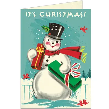 Cavallini & Co. Greeting Card / Snowmen