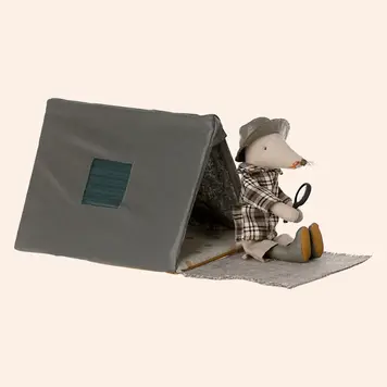 Maileg Happy Camper Single Tent With Blanket