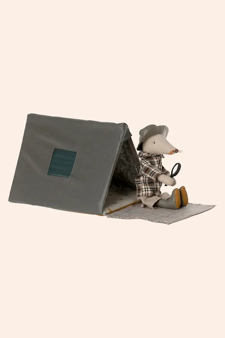 Maileg Happy Camper Single Tent With Blanket