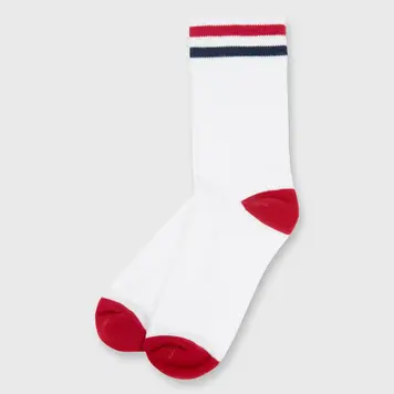 American Trench Kennedy Luxe Athletic Socks  / Classic White