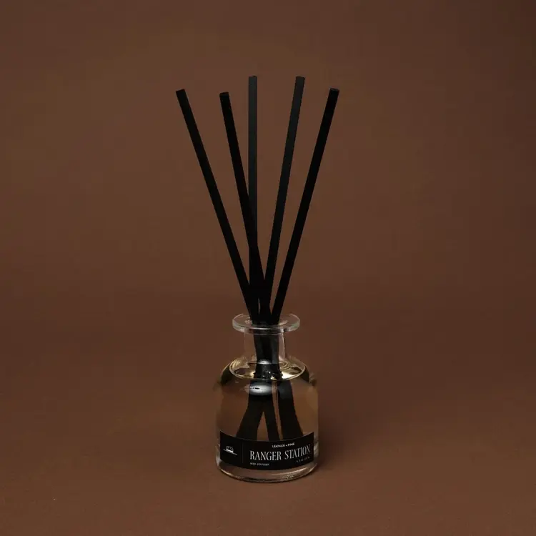 Ranger Station Leather+Pine Reed Diffuser