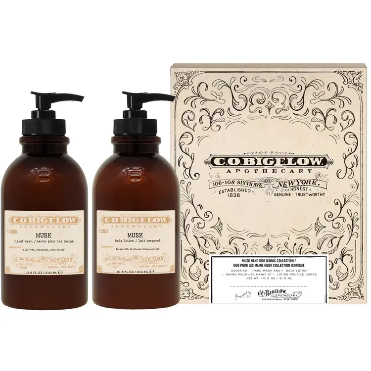 Bigelow Trading Co. Musk Hand Wash & Body Lotion Set