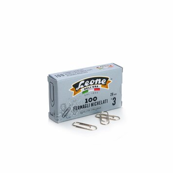 Sweet Bella nickel plated paper clips, no. 3, 100 count