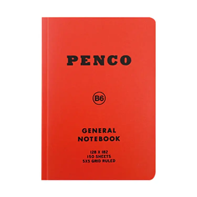 Sweet Bella Penco General Notebook, B6 / Red