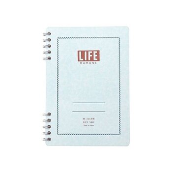 Sweet Bella Ramune blue ringed note / A6 grid