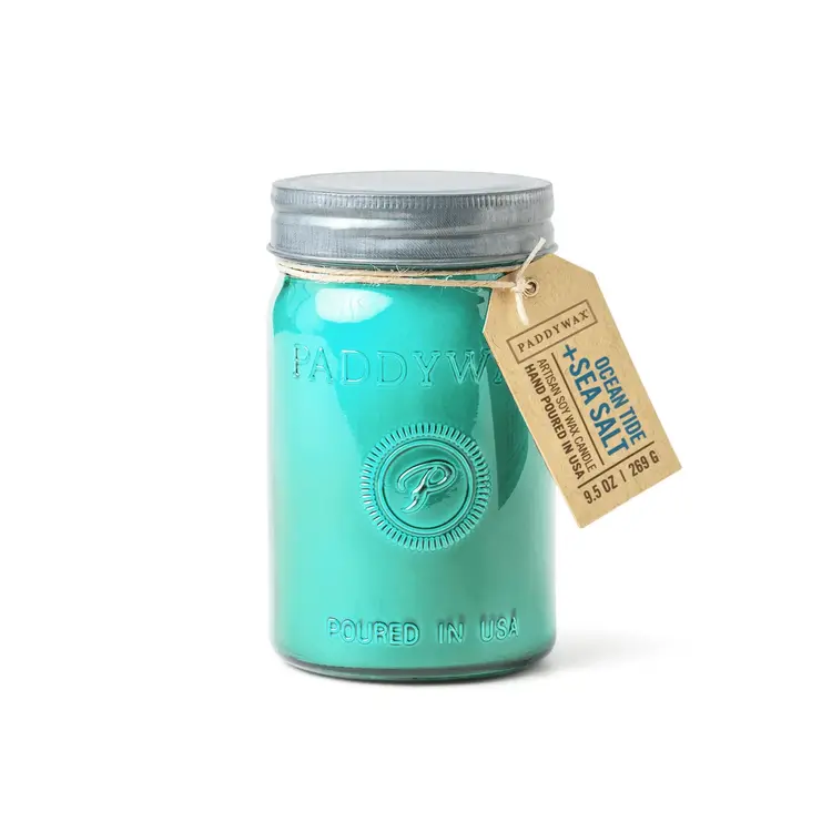 Paddywax Ocean Tide & Sea Salt - 9.5 oz Candle