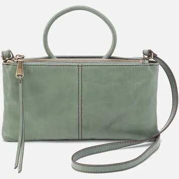 Hobo Bags Sable Crossbody / Polished Leather / Jade