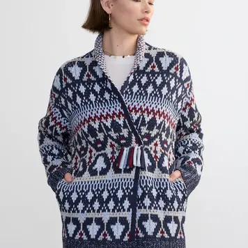 Margaret O'Leary Fairisle Coat