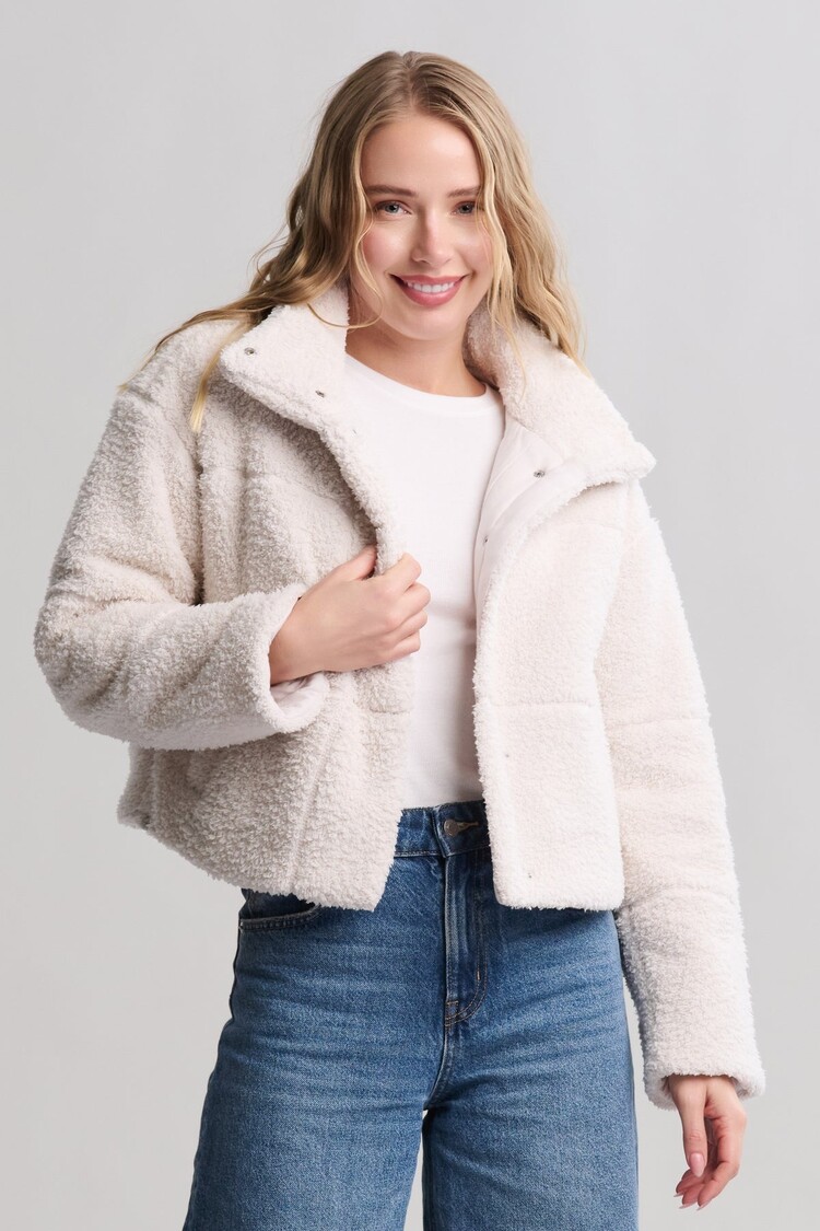 Barefoot Dreams Brushed CozyChic Puffer Jacket