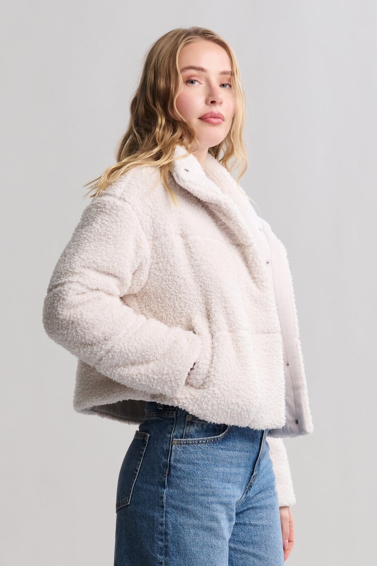 Barefoot Dreams Brushed CozyChic Puffer Jacket