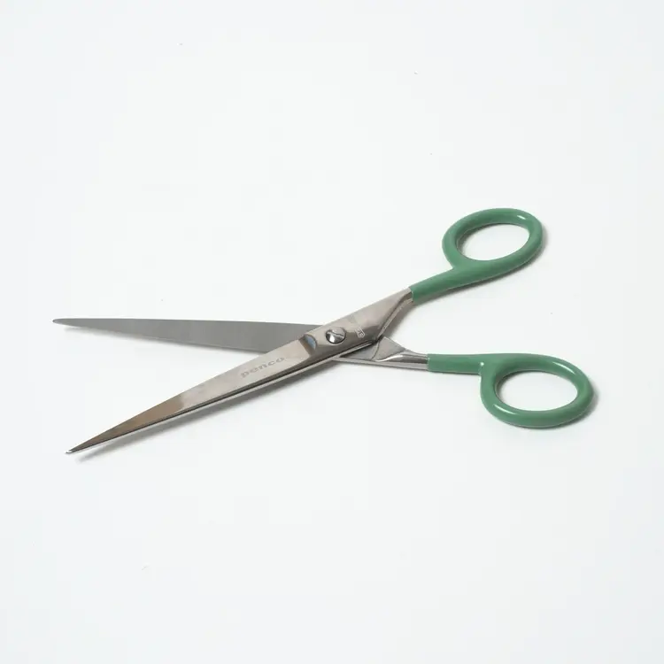 Sweet Bella Stainless Steel Scissors / Green - Large