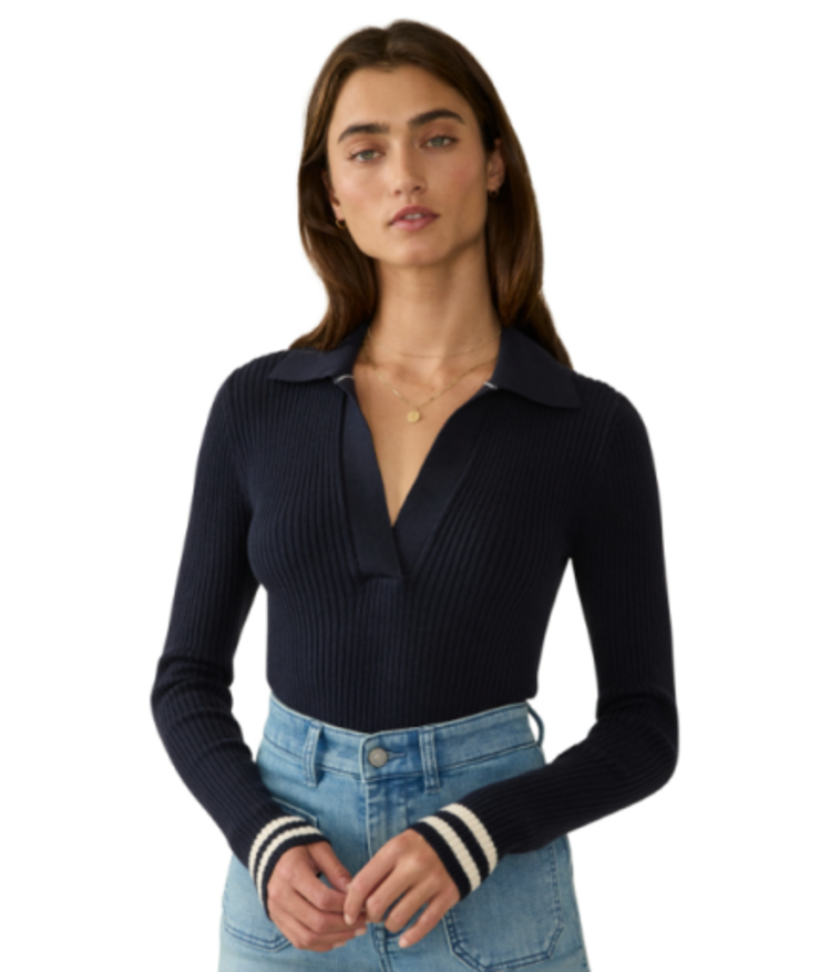 Faherty Brand shiloh sweater polo