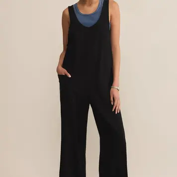 Z Supply Brasilia Jumpsuit / True Black - M