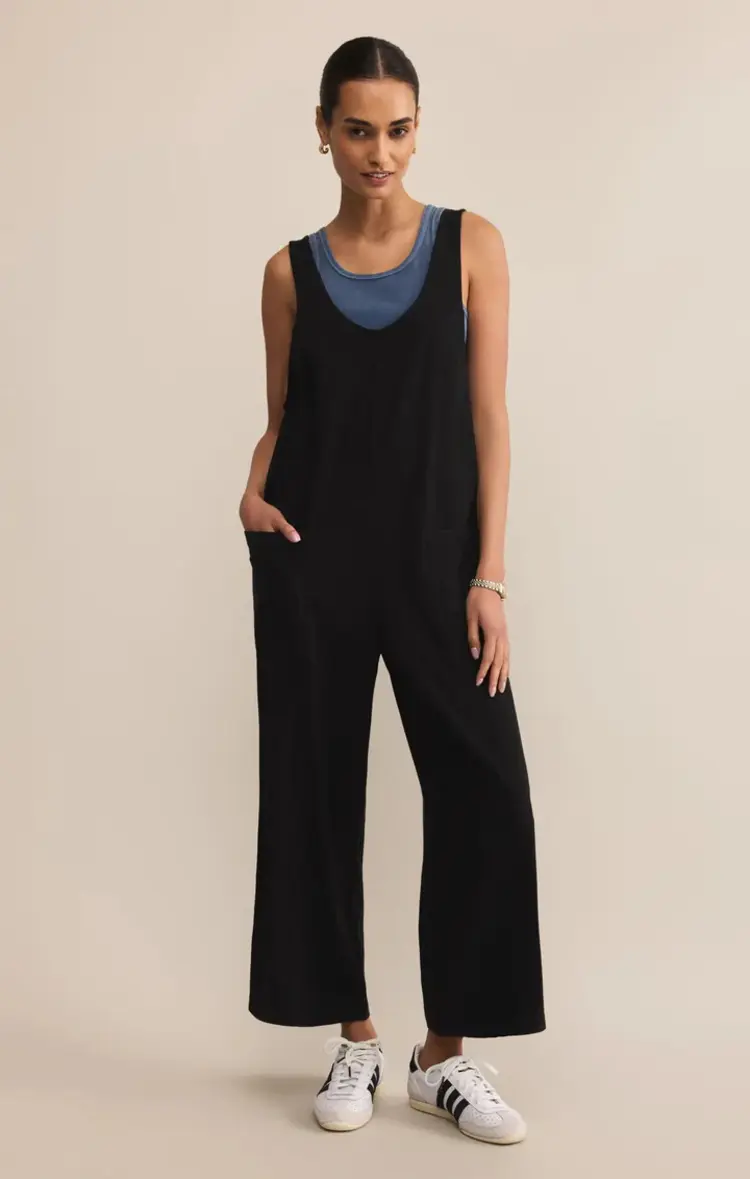 Z Supply Brasilia Jumpsuit / True Black - M