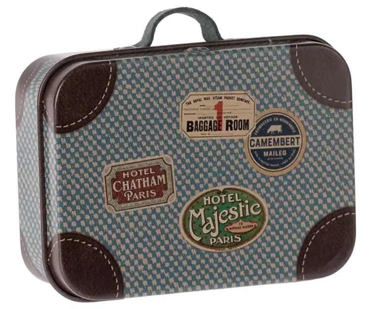 Maileg Suitcase, Micro - Blue