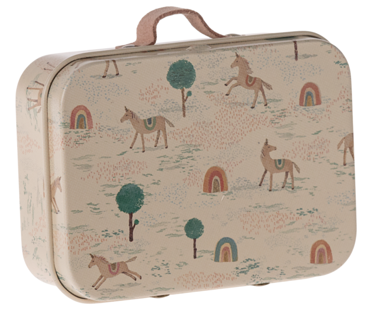Maileg Suitcase / Micro - Des licornes