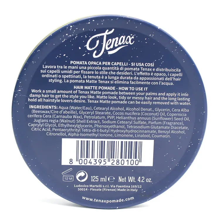 Tenax Matte Hair Pomade