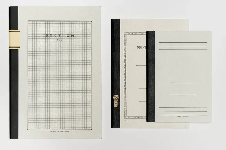 Sweet Bella Tsubume 'section' gridded notebooks