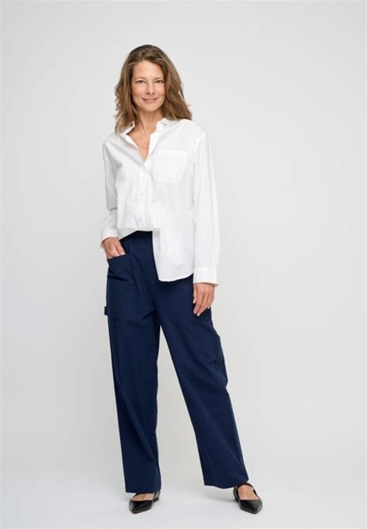 Dear John Denim Gaia Poplin / White - XL