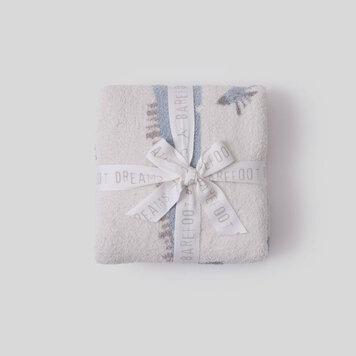 Barefoot Dreams CozyChic® Giraffe Stroller Blanket | Raindrop Multi