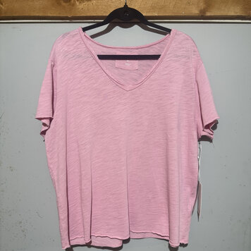 Dear John Denim Vanya V-Neck Tee / Orchid Smoke - XL